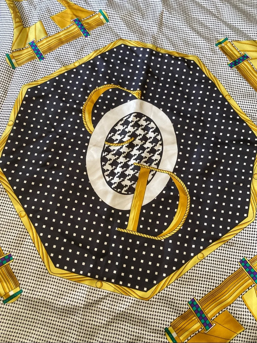 Vintage Christian Dior Echarpes silk scarf, 34